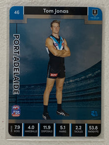#46 Tom Jonas - Port Adelaide Power - AFL Silver - 2023 AFL Team Coach