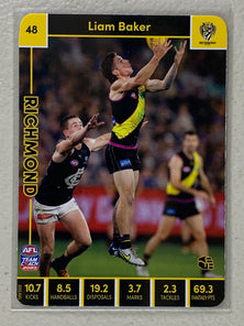 #48 Liam Baker - Richmond Tigers - AFL Common - 2023 AFL Team Coach