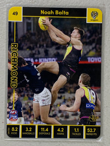#49 Noah Balta - Richmond Tigers - AFL Common - 2023 AFL Team Coach
