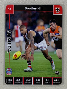 #54 Bradley Hill - St Kilda Saints - AFL Common - 2023 AFL Team Coach