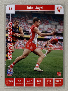 #58 Jake Lloyd - Sydney Swans - AFL Common - 2023 AFL Team Coach