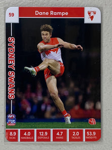 #59 Dane Rampe - Sydney Swans - AFL Common - 2023 AFL Team Coach