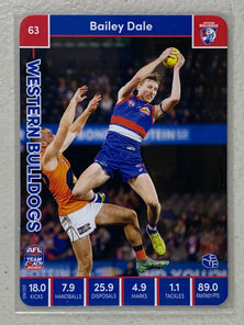 #63 Bailey Dale - Western Bulldogs - AFL Common - 2023 AFL Team Coach