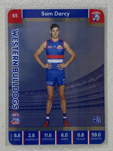 #65 Sam Darcy - Western Bulldogs - AFL Silver - 2023 AFL Team Coach