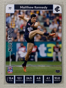 #77 Matthew Kennedy - Carlton Blues - AFL Common - 2023 AFL Team Coach