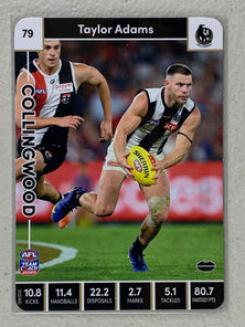 #79 Taylor Adams - Collingwood Magpies - AFL Common - 2023 AFL Team Coach
