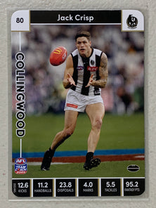 #80 Jack Crisp - Collingwood Magpies - AFL Common - 2023 AFL Team Coach