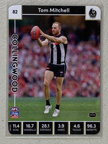#82 Tom Mitchell - Collingwood Magpies - AFL Common - 2023 AFL Team Coach