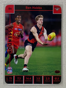 #84 Ben Hobbs - Essendon Bombers - AFL Common - 2023 AFL Team Coach