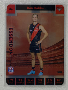 #84 Ben Hobbs - Essendon Bombers - AFL Silver - 2023 AFL Team Coach