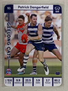 #93 Patrick Dangerfield - Geelong Cats - AFL Common - 2023 AFL Team Coach