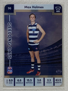 #96 Max Holmes - Geelong Cats - AFL Silver - 2023 AFL Team Coach