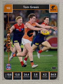 #102 Tom Green - GWS Giants - AFL Common - 2023 AFL Team Coach
