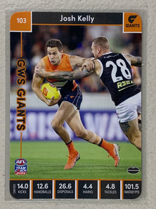 #103 Josh Kelly - GWS Giants - AFL Common - 2023 AFL Team Coach