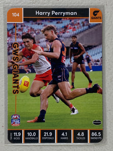 #104 Harry Perryman - GWS Giants - AFL Common - 2023 AFL Team Coach