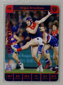 #108 Angus Brayshaw - Melbourne Demons - AFL Common - 2023 AFL Team Coach