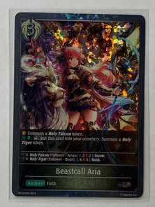 Beastcall Aria Shadowverse Evolve Promo PR-032EN M/NM