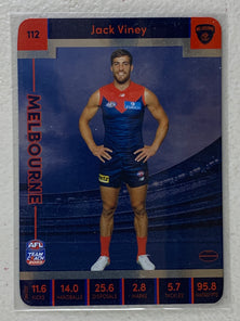 #112 Jack Viney - Melbourne Demons - AFL Silver - 2023 AFL Team Coach