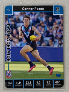 #119 Connor Rozee - Port Adelaide Power - AFL Common - 2023 AFL Team Coach