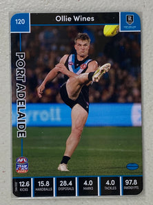 #120 Ollie Wines - Port Adelaide Power - AFL Common - 2023 AFL Team Coach