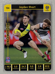 #124 Jayden Short - Richmond Tigers - AFL Common - 2023 AFL Team Coach