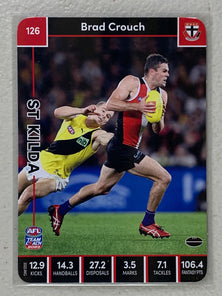 #126 Brad Crouch - St Kilda Saints - AFL Common - 2023 AFL Team Coach
