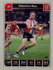 #127 Sebastian Ross - St Kilda Saints - AFL Common - 2023 AFL Team Coach