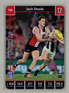 #128 Jack Steele - St Kilda Saints - AFL Common - 2023 AFL Team Coach