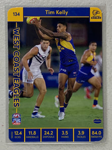 #134 Tim Kelly - West Coast Eagles - AFL Common - 2023 AFL Team Coach