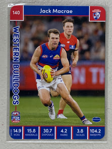 #140 Jack Macrae - Western Bulldogs - AFL Common - 2023 AFL Team Coach