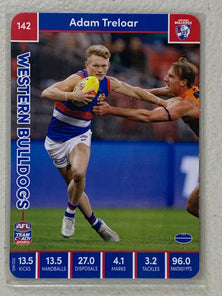 #142 Adam Treloar - Western Bulldogs - AFL Common - 2023 AFL Team Coach