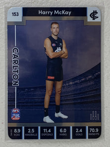 #153 Harry McKay - Carlton Blues - AFL Silver - 2023 AFL Team Coach