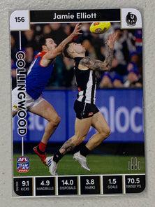 #156 Jamie Elliott - Collingwood Magpies - AFL Common - 2023 AFL Team Coach