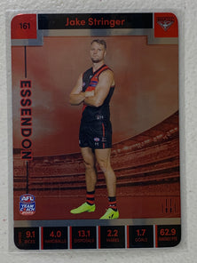 #161 Jake Stringer - Essendon Bombers - AFL Silver - 2023 AFL Team Coach