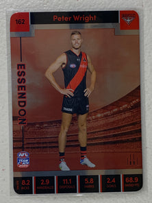 #162 Peter Wright - Essendon Bombers - AFL Silver - 2023 AFL Team Coach