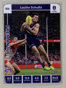 #164 Lachie Schultz - Fremantle Dockers - AFL Common - 2023 AFL Team Coach