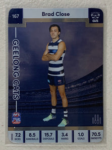 #167 Brad Close - Geelong Cats - AFL Silver - 2023 AFL Team Coach