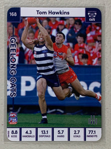 #168 Tom Hawkins - Geelong Cats - AFL Common - 2023 AFL Team Coach