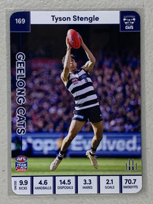 #169 Tyson Stengle - Geelong Cats - AFL Common - 2023 AFL Team Coach