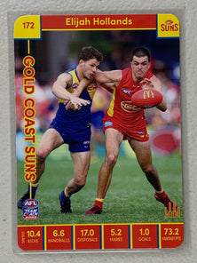 #172 Elijah Hollands - Gold Coast Suns - AFL Common - 2023 AFL Team Coach