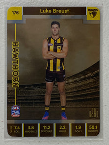 #176 Luke Breust - Hawthorn Hawks - AFL Silver - 2023 AFL Team Coach