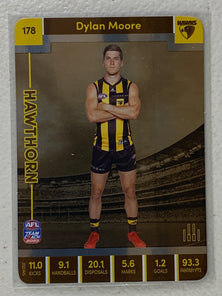 #178 Dylan Moore - Hawthorn Hawks - AFL Silver - 2023 AFL Team Coach