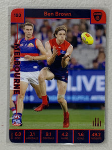 #180 Ben Brown - Melbourne Demons - AFL Common - 2023 AFL Team Coach