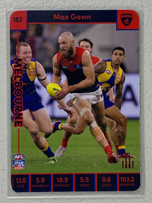 #182 Max Gawn - Melbourne Demons - AFL Common - 2023 AFL Team Coach