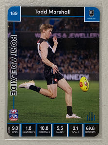 #189 Todd Marshall - Port Adelaide Power - AFL Common - 2023 AFL Team Coach