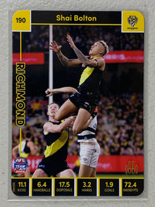 #190 Shai Bolton - Richmond Tigers - AFL Common - 2023 AFL Team Coach