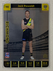 #192 Jack Riewoldt - Richmond Tigers - AFL Silver - 2023 AFL Team Coach