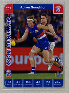 #205 Aaron Naughton - Western Bulldogs - AFL Common - 2023 AFL Team Coach