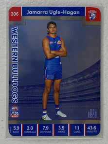 #206 Jamarra Ugle-Hagan - Western Bulldogs - AFL Silver - 2023 AFL Team Coach