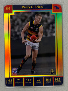 #208 Reilly O'Brien - Adelaide Crows - AFL Gold - 2023 AFL Team Coach